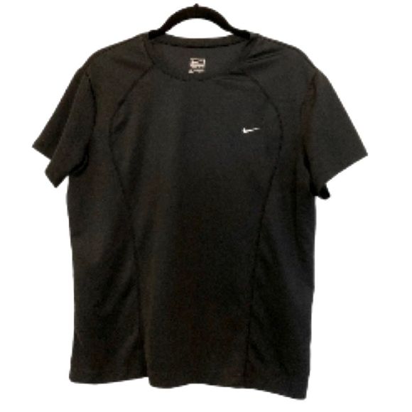 NIKE Performance Black Short Sleeve Crew Neck Tee Youth Large 16 18 - Picture 7 of 13